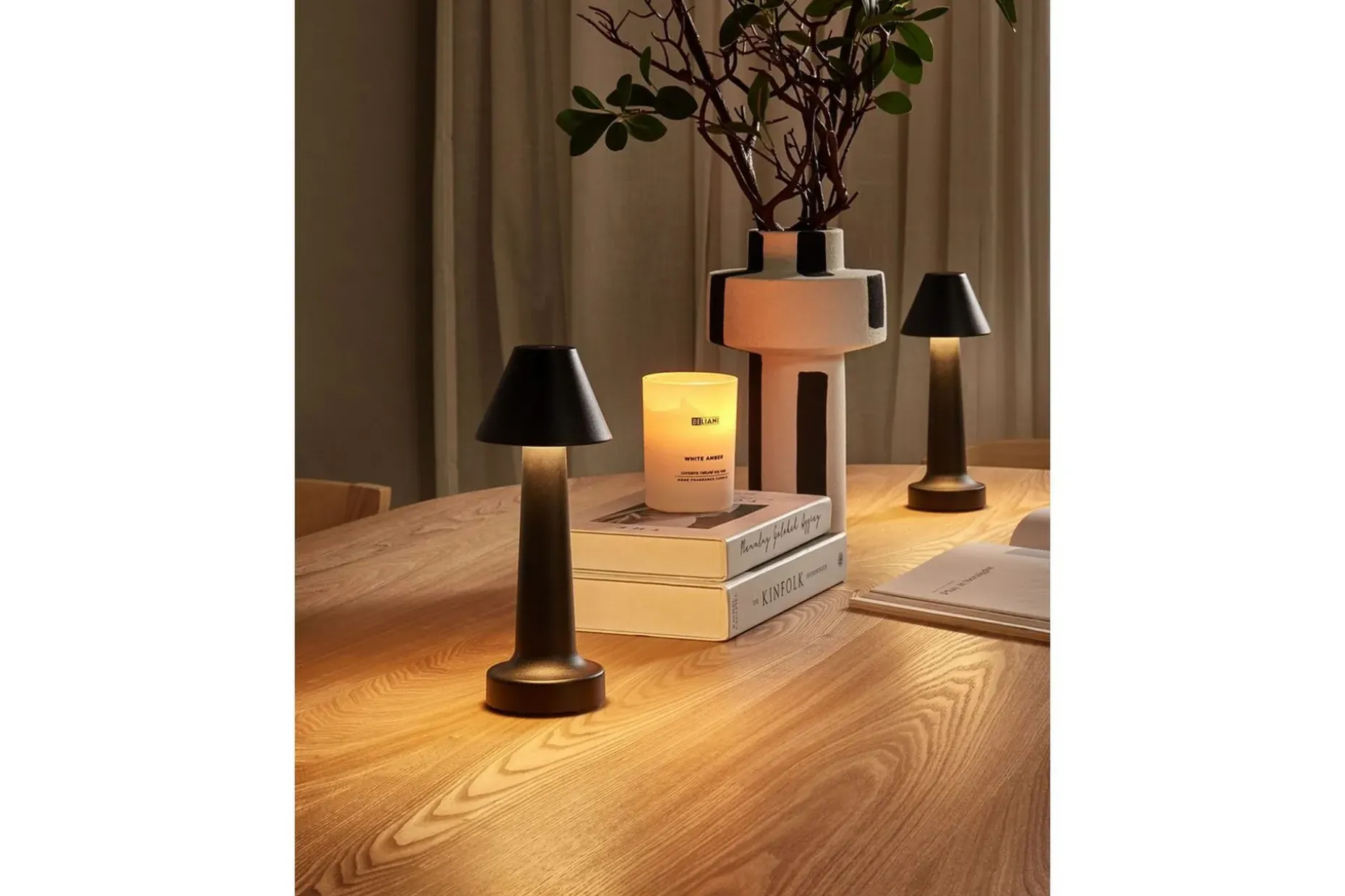 Adasi LED Bordslampa 2 st 24 cm