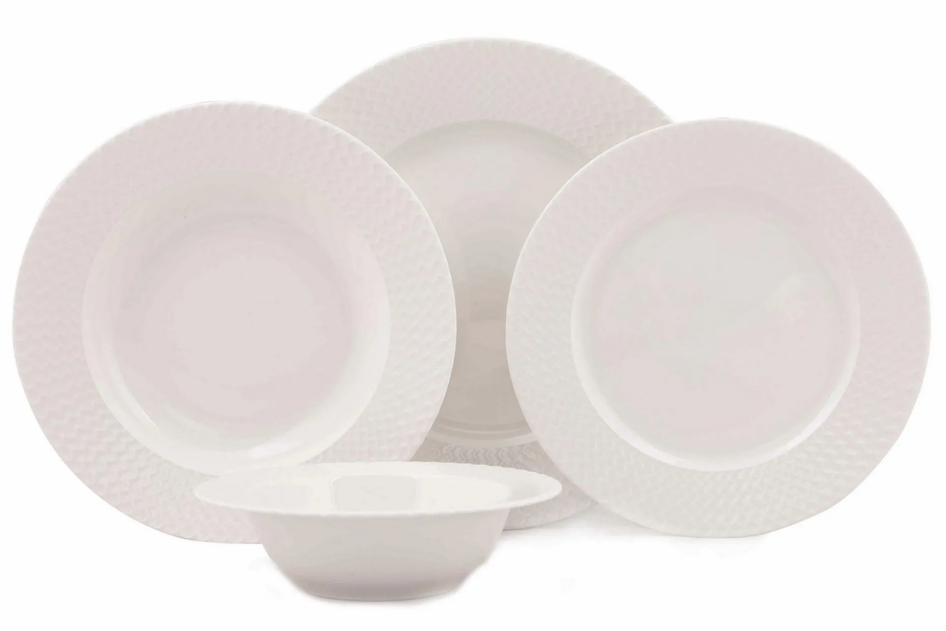 Adine Middagsservis 24 Delar Porslin