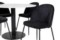 Admira Matgrupp 106 cm Rund inkl 4 Foyos Stolar