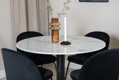 Admira Matgrupp 106 cm Rund inkl 4 Foyos Stolar