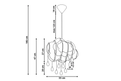 Ailenne Taklampa 35 cm