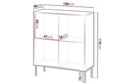 Akiko Byrå 100 cm