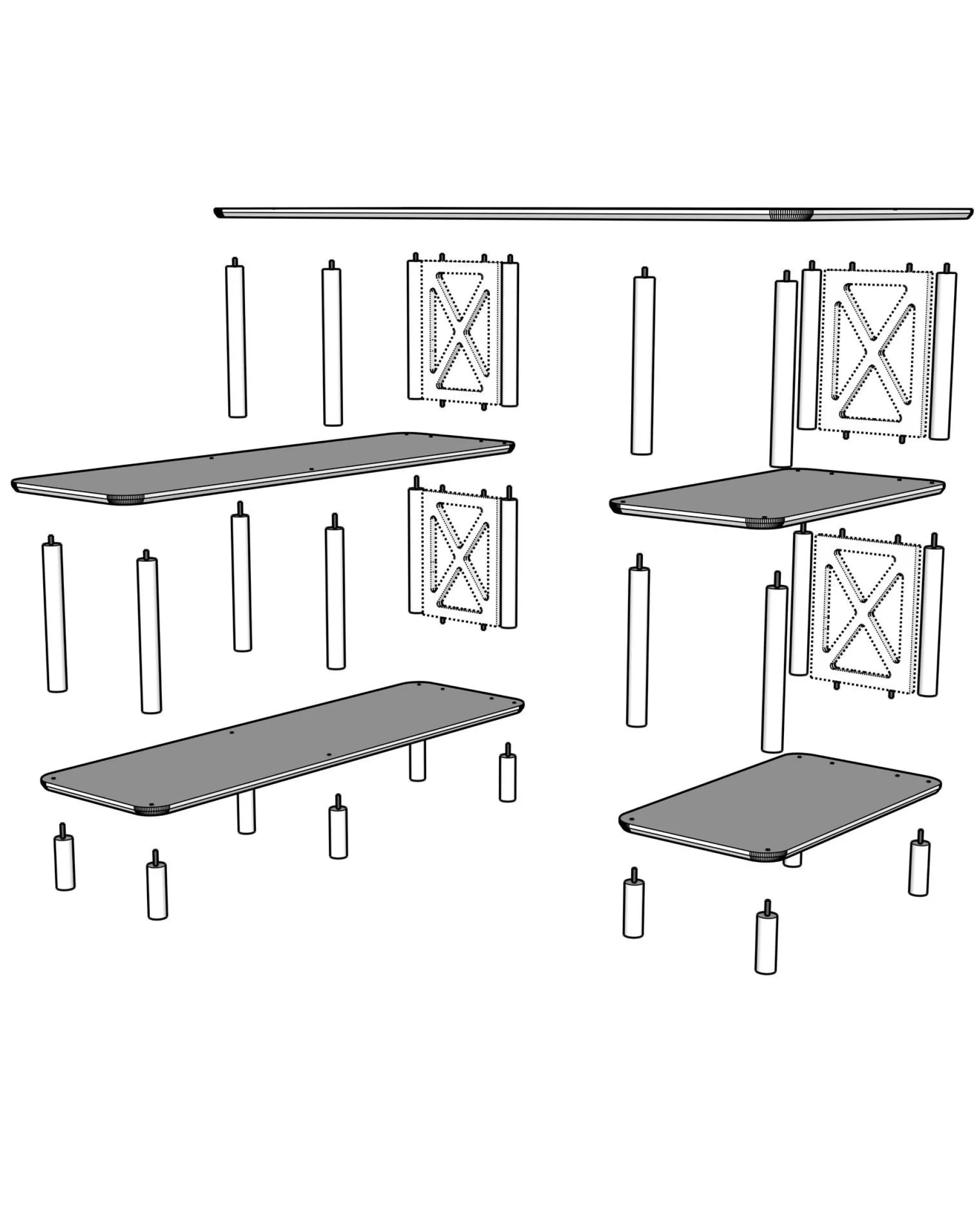 Akiliano Skrivbord 145 cm