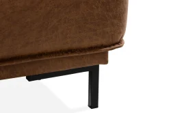 Akron 2-sits Soffa med Divan Vänster Bondedläder