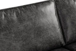 Akron 2,5-sits Soffa med Schäslong Vänster Bondedläder