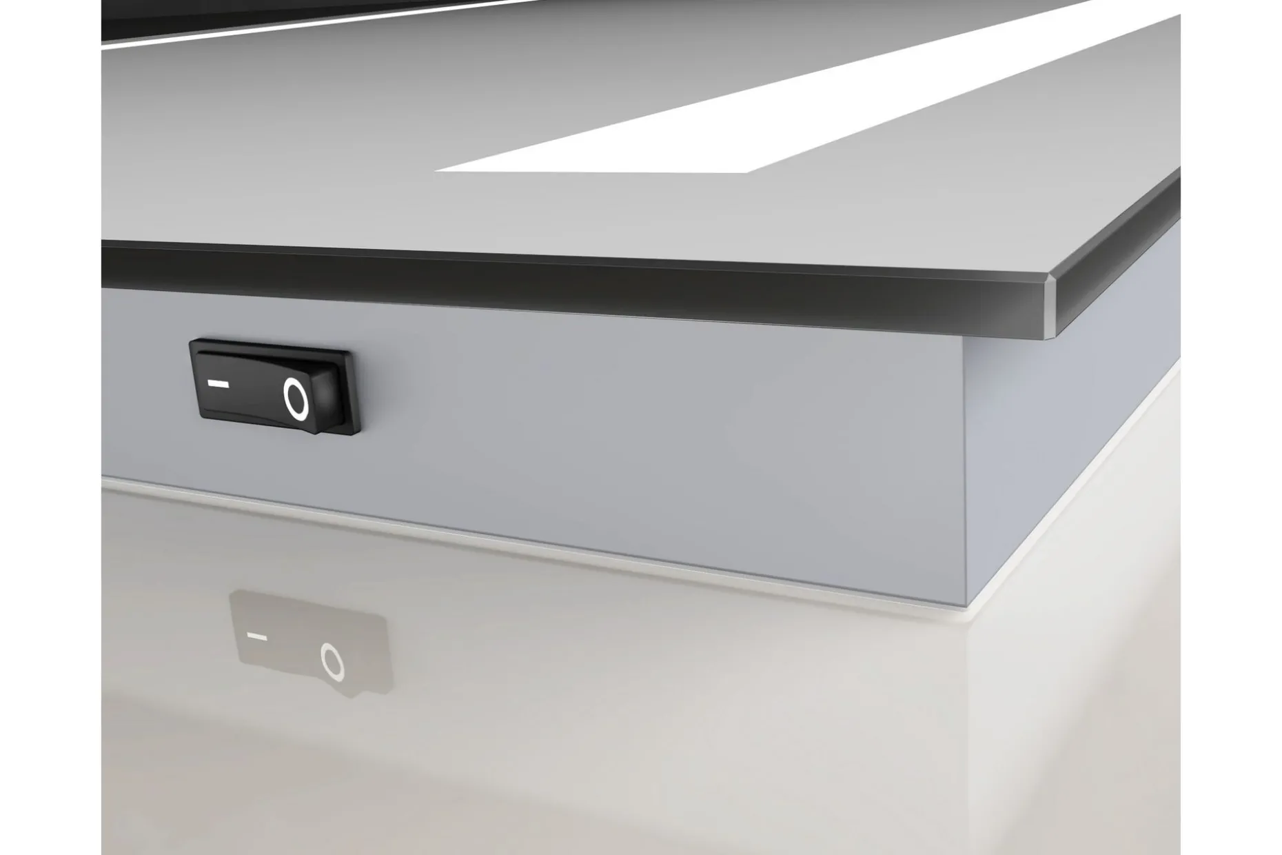 Allejaure Badrumsspegel 100x70 cm LED-belysning