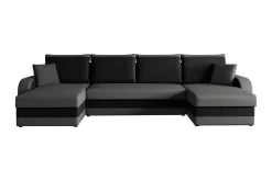 Alvared 4-sits Bäddsoffa med Dubbeldivan med Förvaring