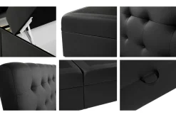Alvik Sängpaket Kontinentalsäng 200x200 cm