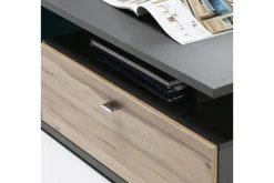 Ameysford Soffbord 120 cm med Förvaring Hylla + Låda