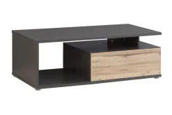 Ameysford Soffbord 120 cm med Förvaring Hylla + Låda