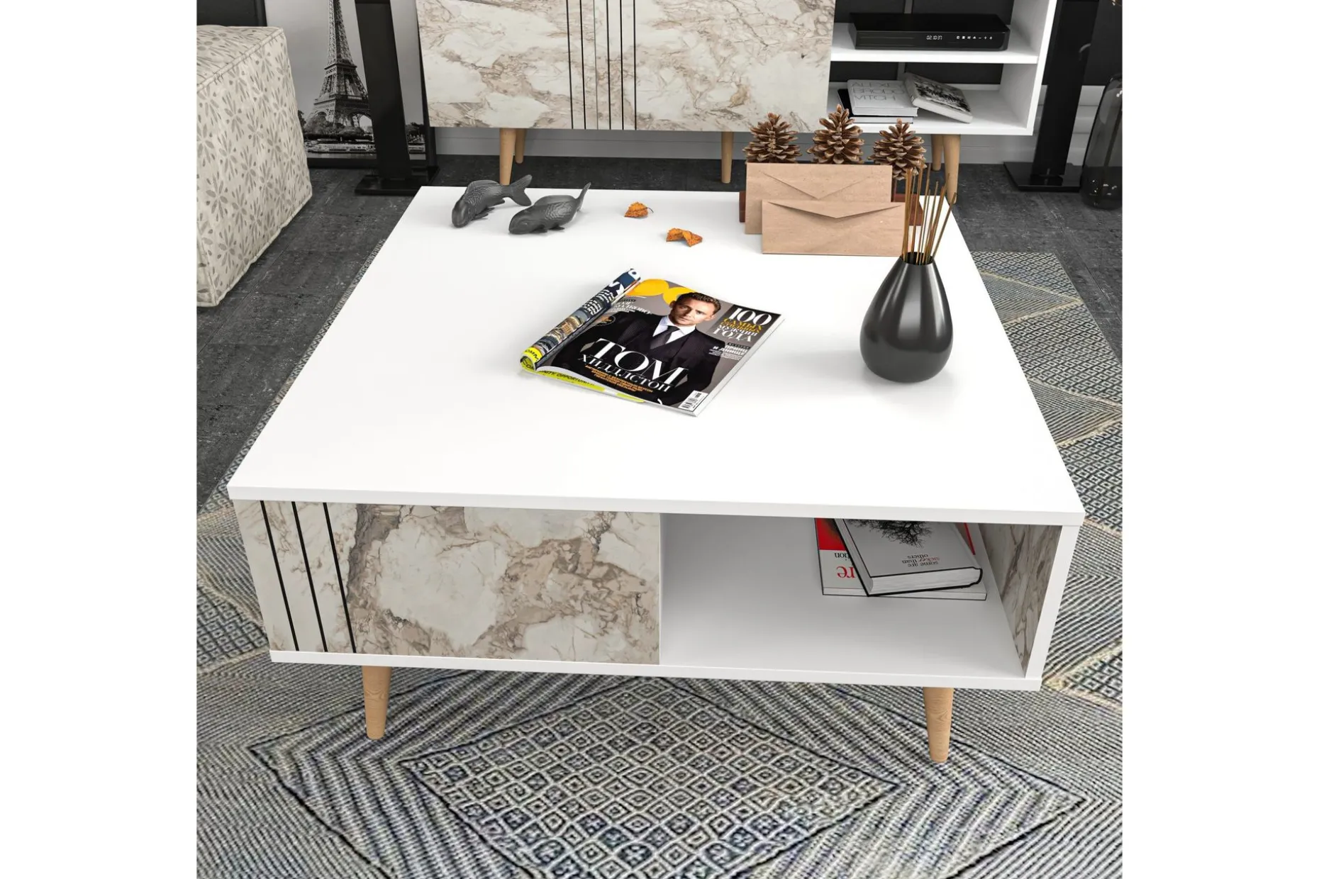 Andifli Soffbord 89,6x46,5x89,6 cm