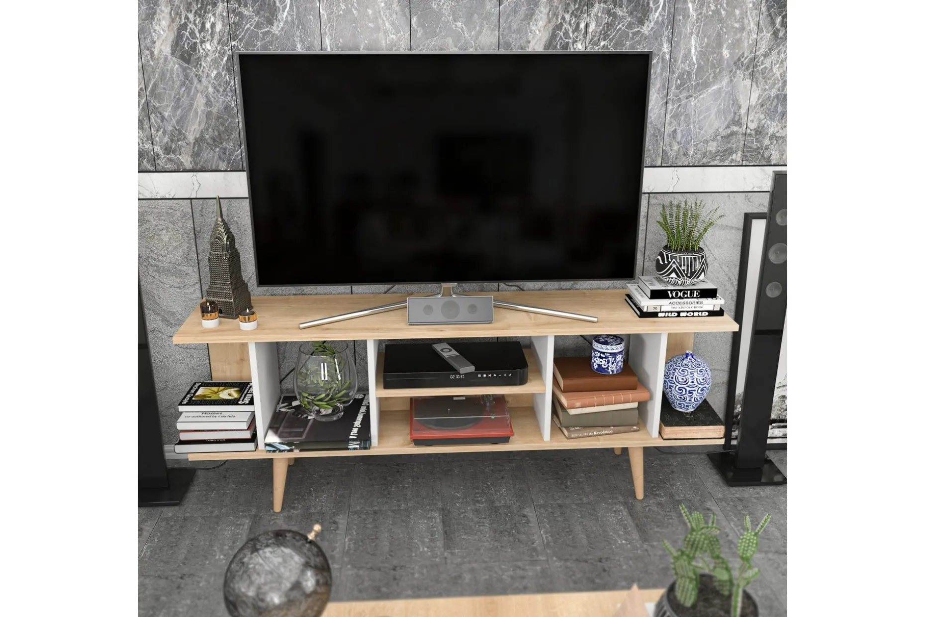 Andifli Tv-bänk 160x38,6 cm