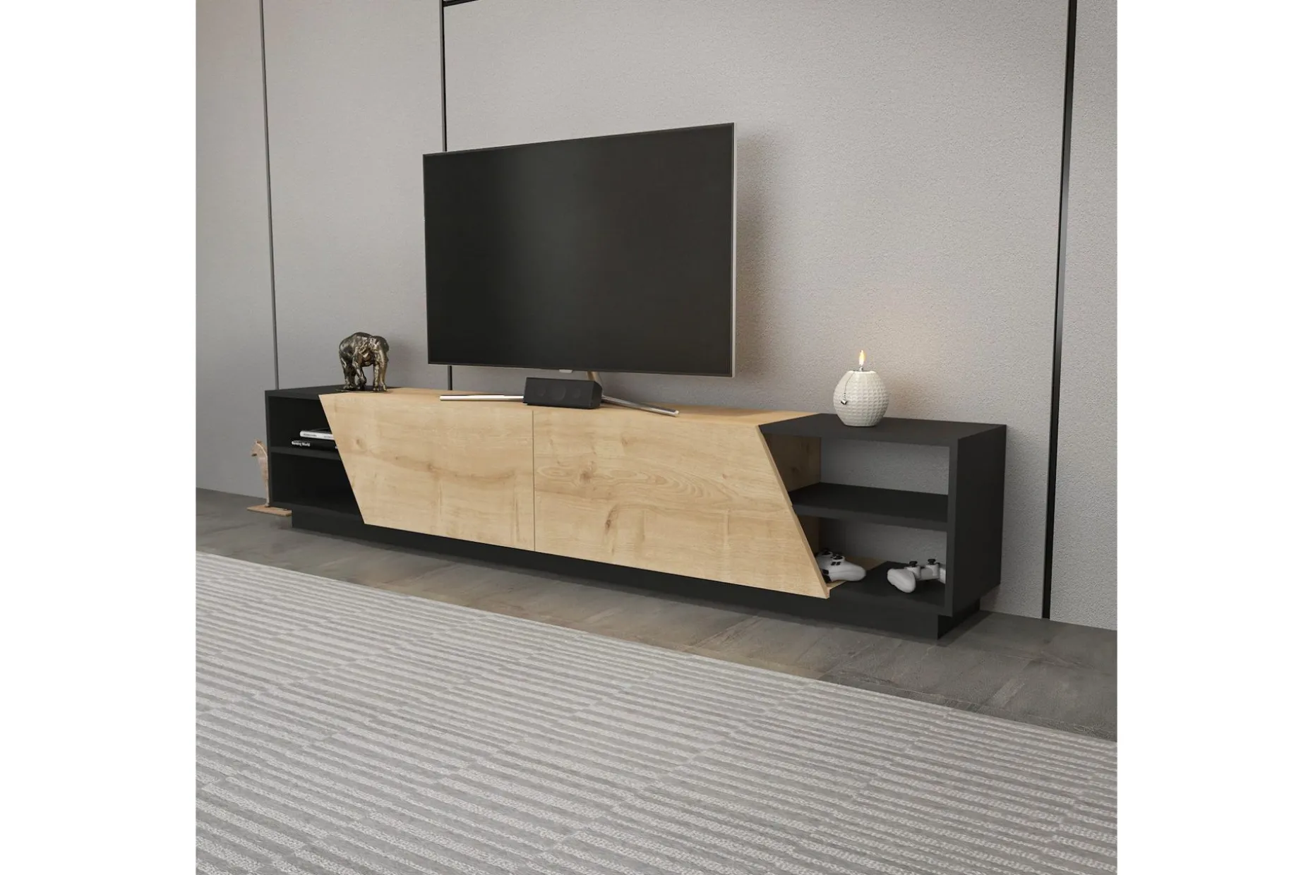 Andifli Tv-bänk 240x47,4 cm