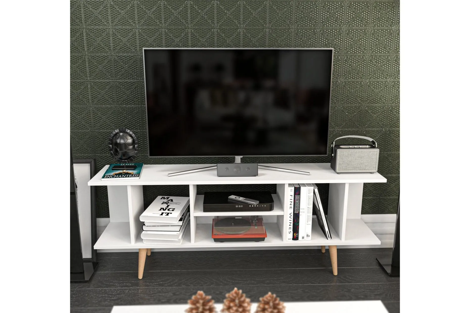 Andifli Tv-bänk 160x38,6 cm