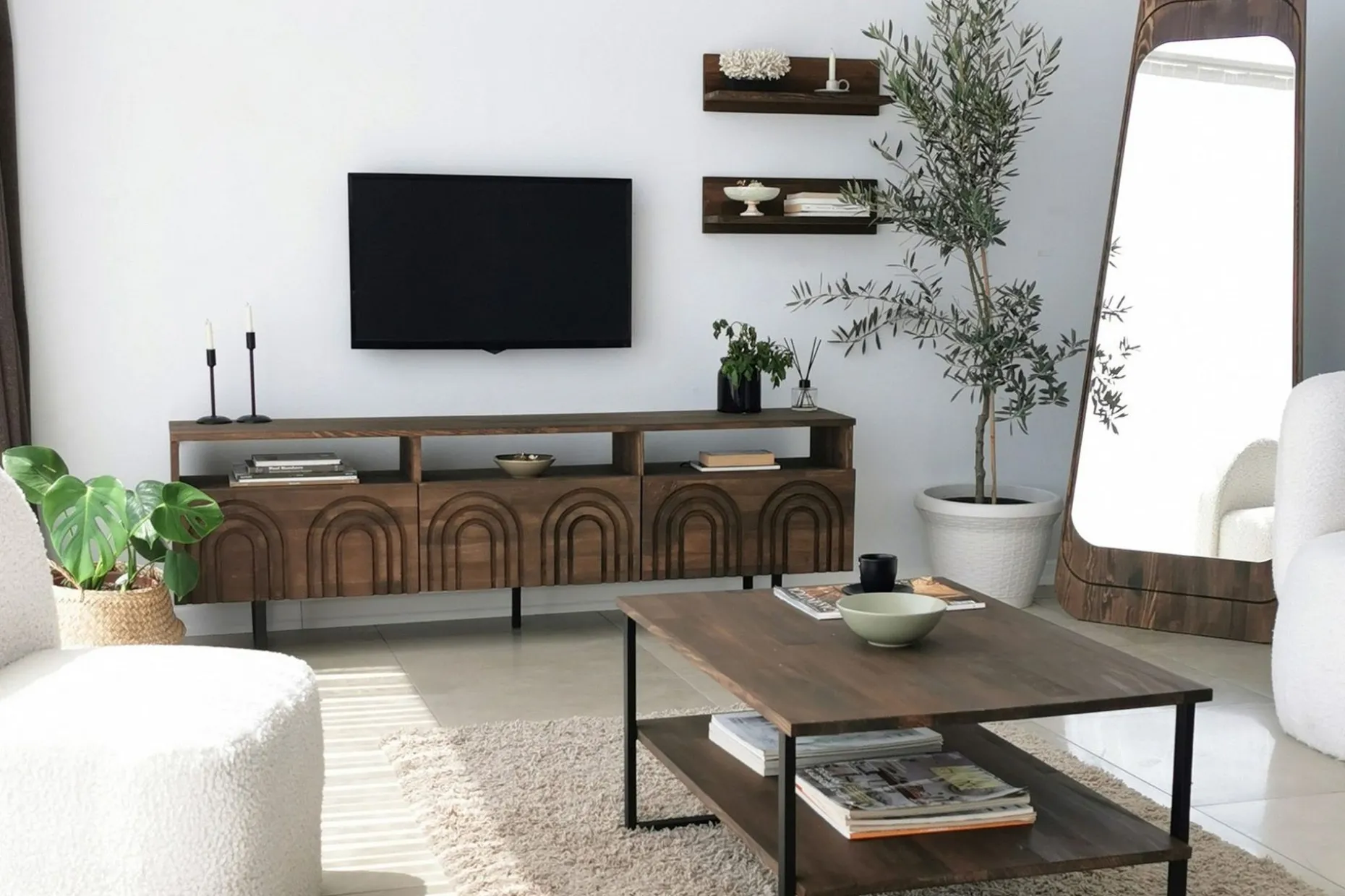 Andifli Tv-möbelset 50x15 cm