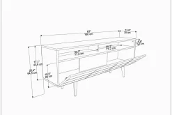 Andifli Tv-möbelset 160x64,5 cm