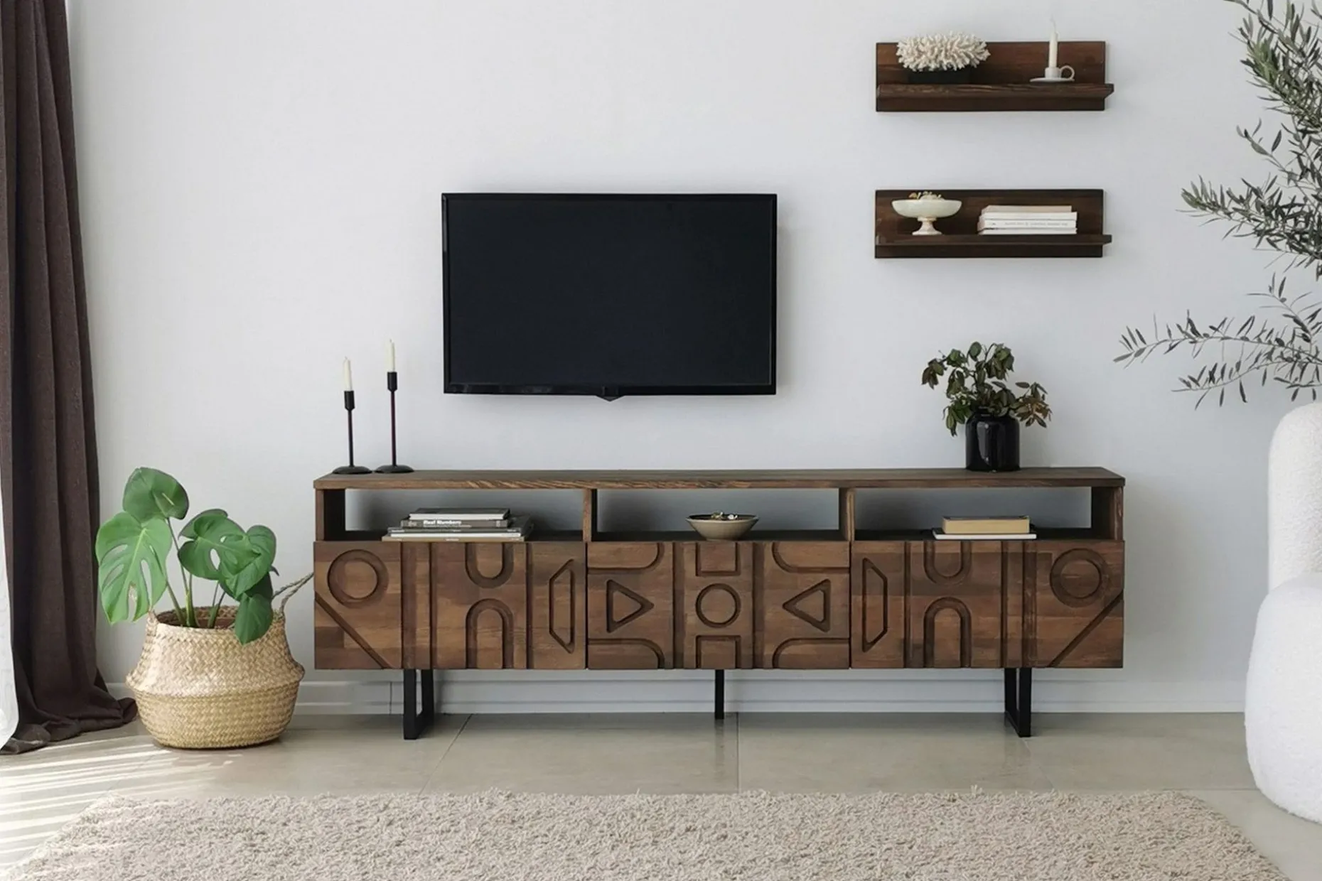 Andifli Tv-möbelset 50x15 cm