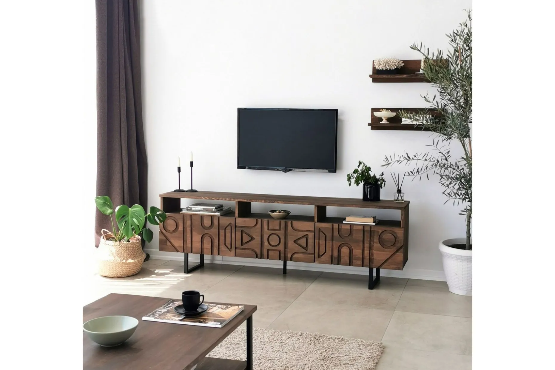 Andifli Tv-möbelset 50x15 cm