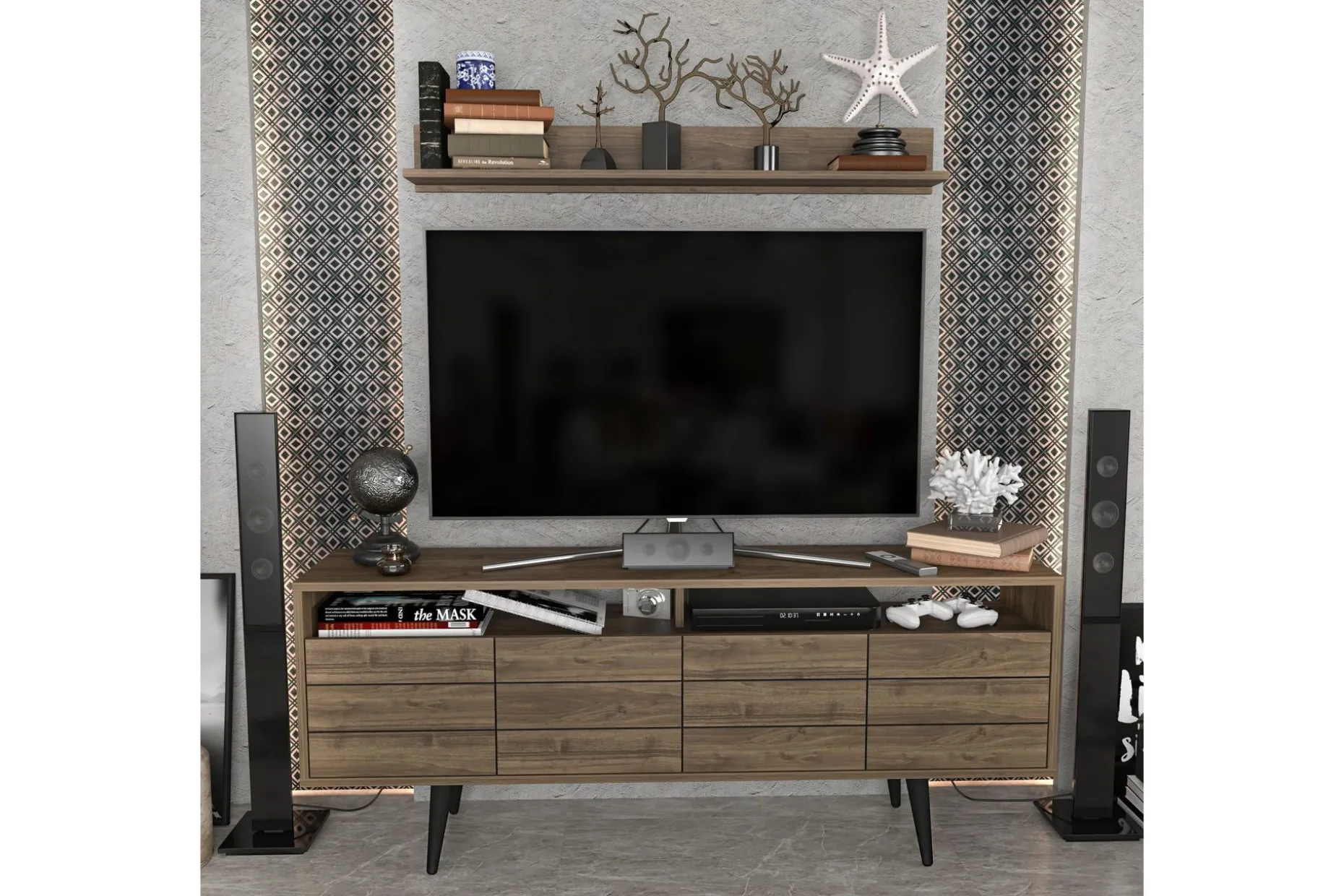 Andifli Tv-möbelset 160x64,5 cm