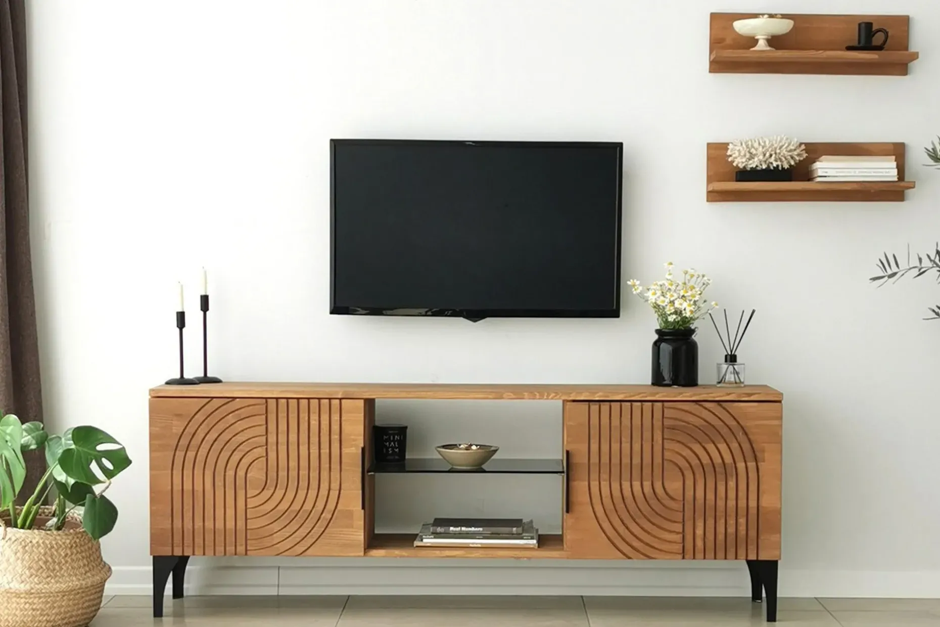 Andifli Tv-möbelset 50x15 cm