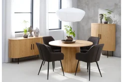 Angelique Matbord 120 cm Rund