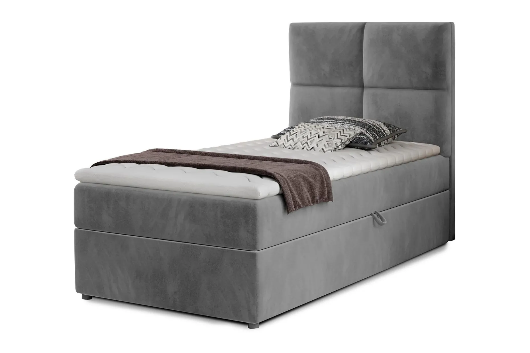 Arcore Förvaringssäng 90x200cm Rutad