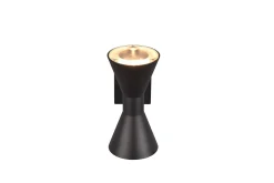Ardas Vägglampa 2L GU10 mattsvart
