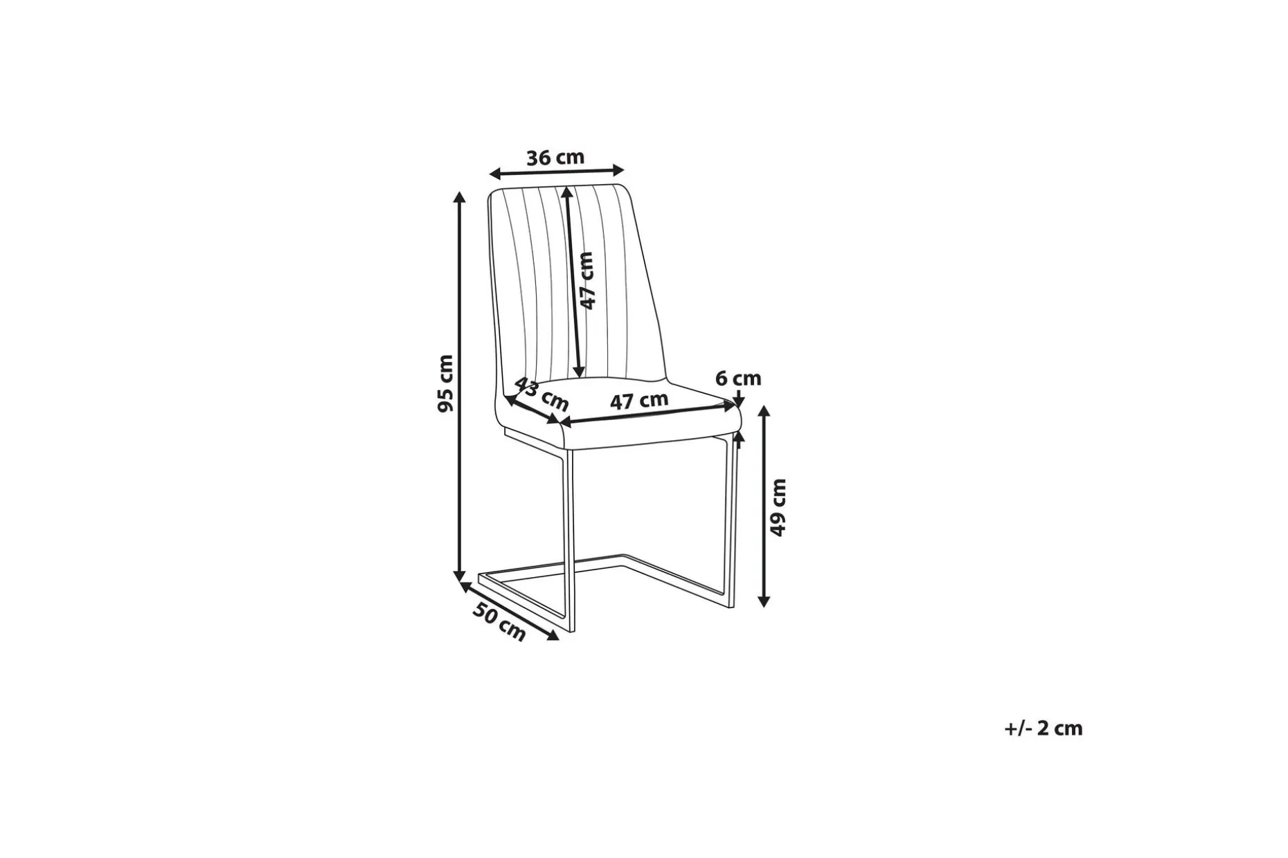 Arnia Matstol 2-pack