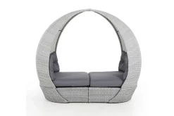 Ascot Daggbädd 118x215xH187 cm Grå