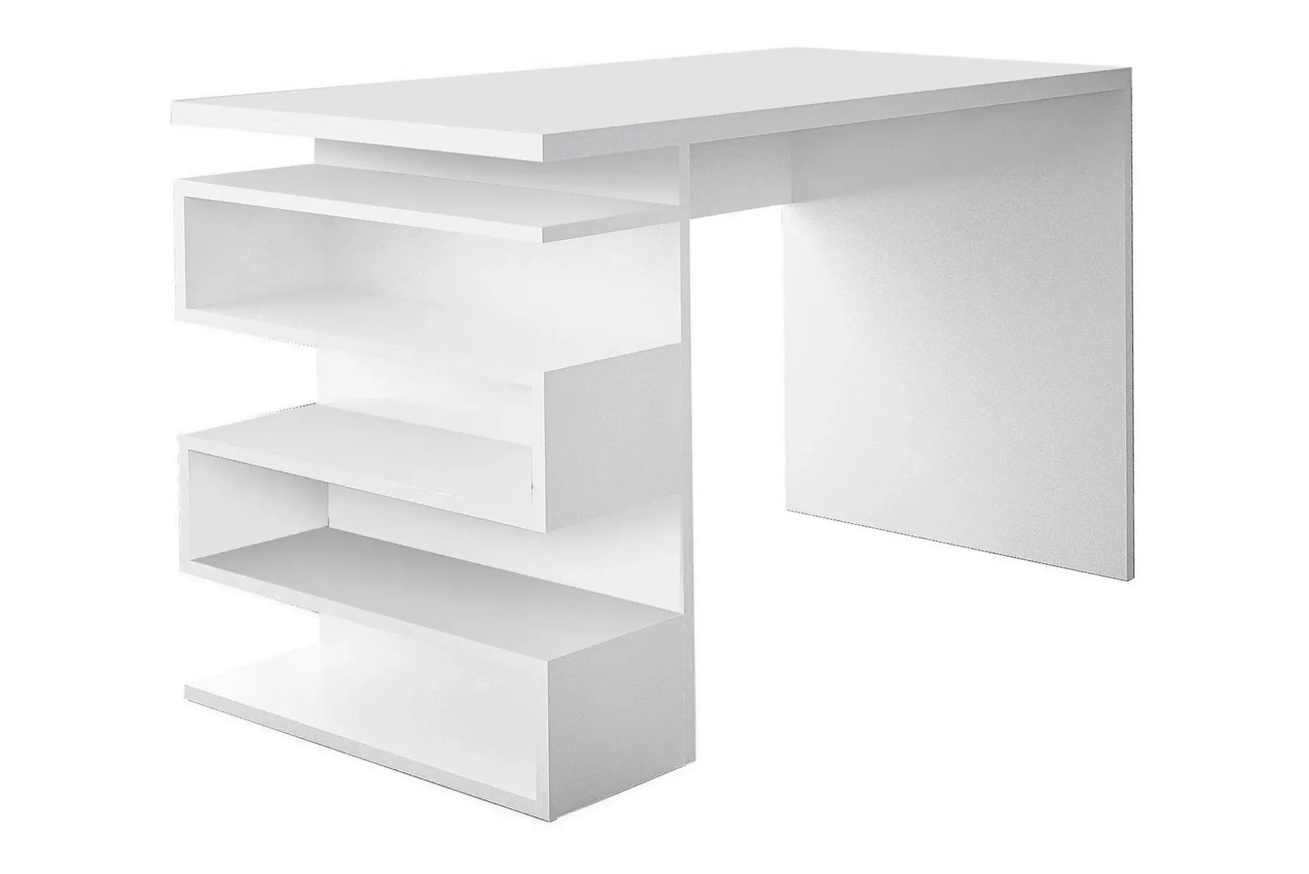 Asillane Skrivbord 120 cm med Sidoförvaring