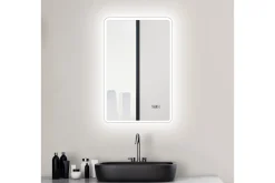 Aspsele Badrumsspegel 45x70 cm LED-belysning