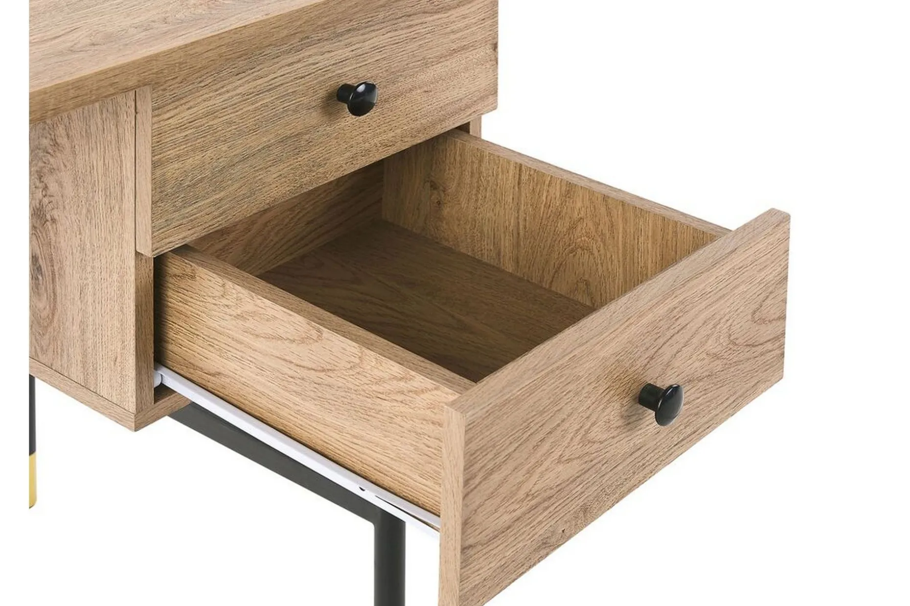 Assaria Skrivbord 120 cm med Förvaring 2 Lådor
