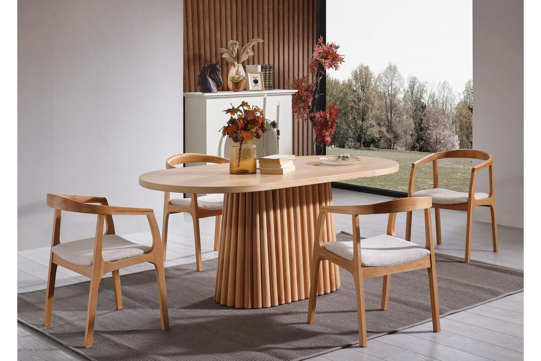 Atlantis Matbord 170 cm Oval