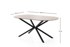 Aura Matbord 180 cm Rektangulär