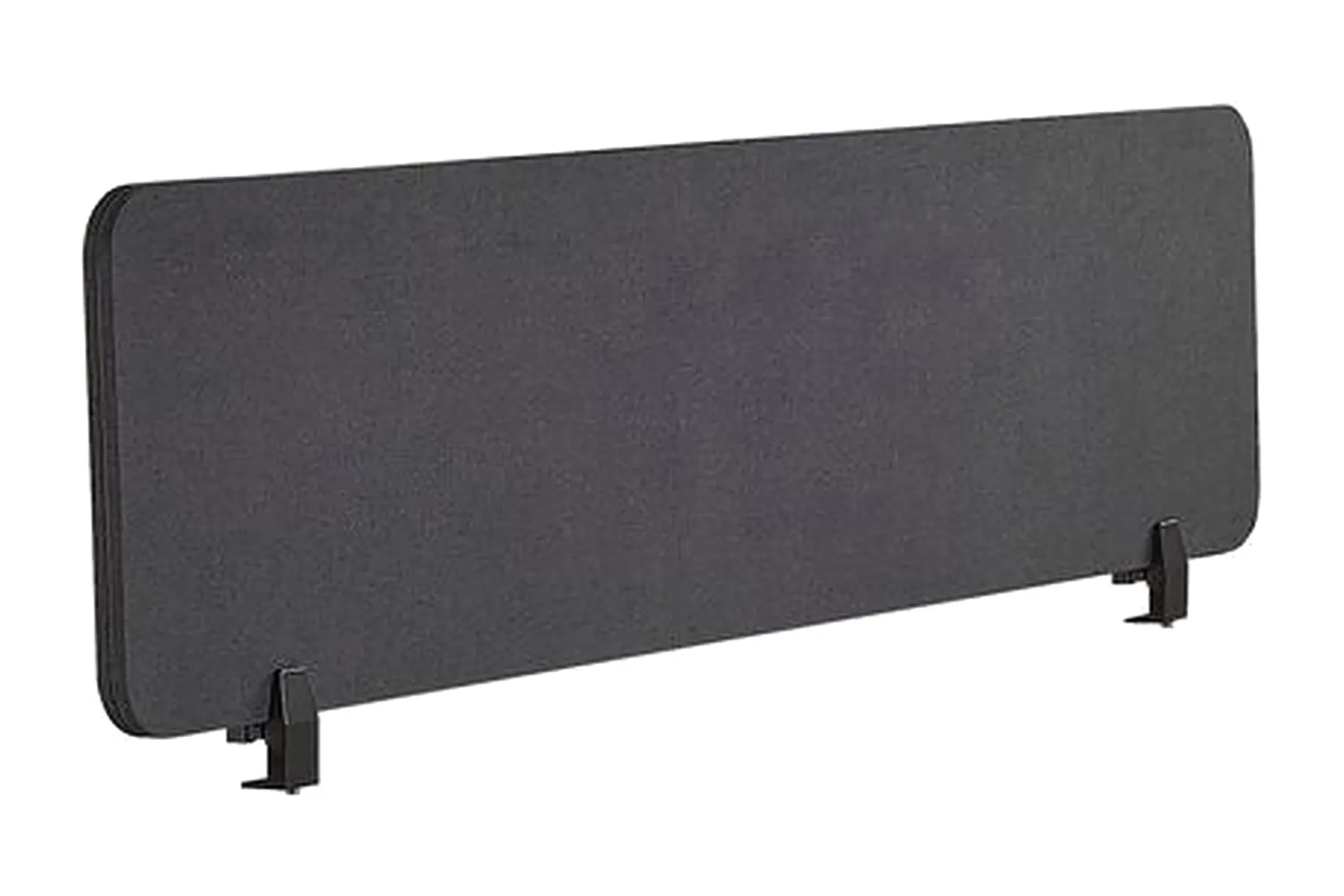 Avskärmning för skrivbord 180x40 cm grå WALLY