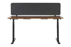Avskärmning för skrivbord 180x40 cm grå WALLY