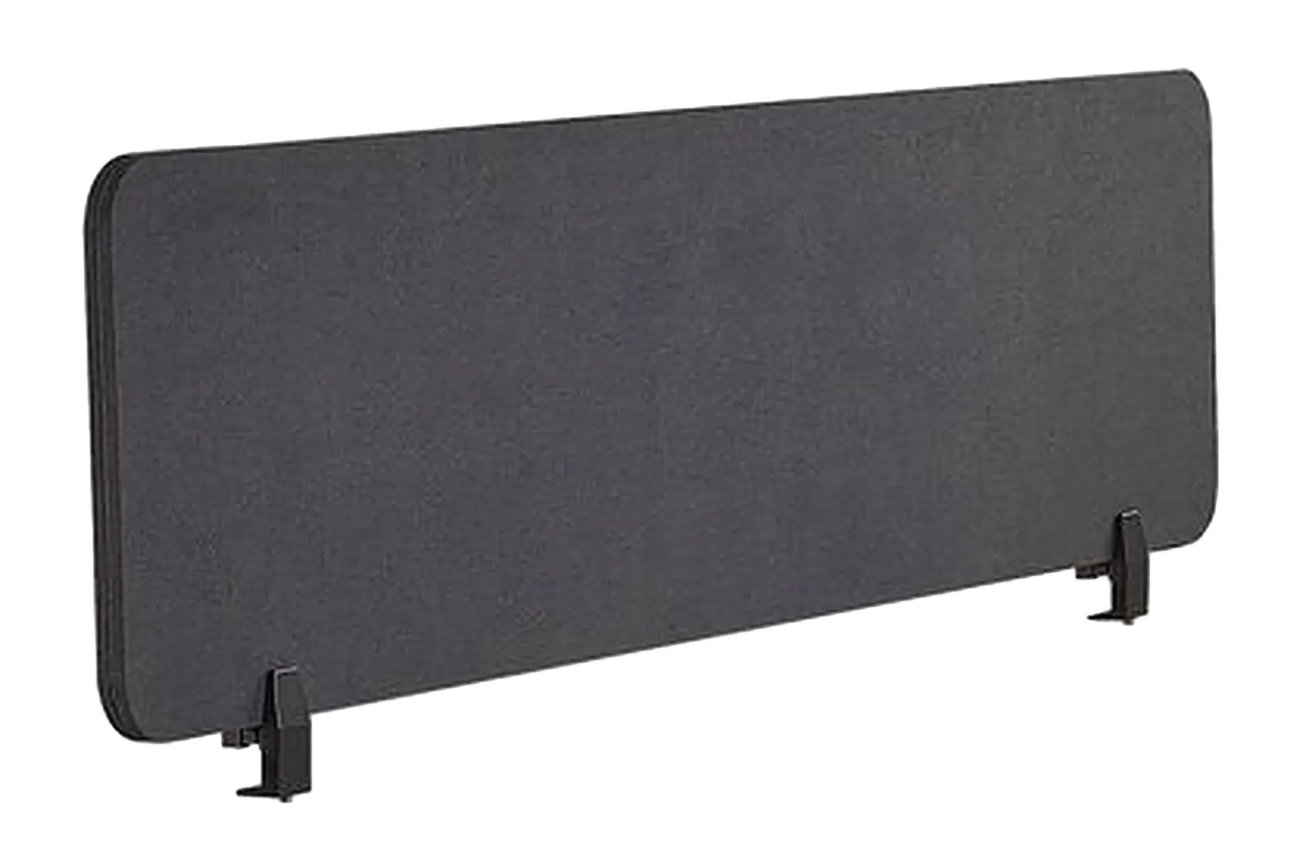 Avskärmning för skrivbord 160x40 cm grå WALLY
