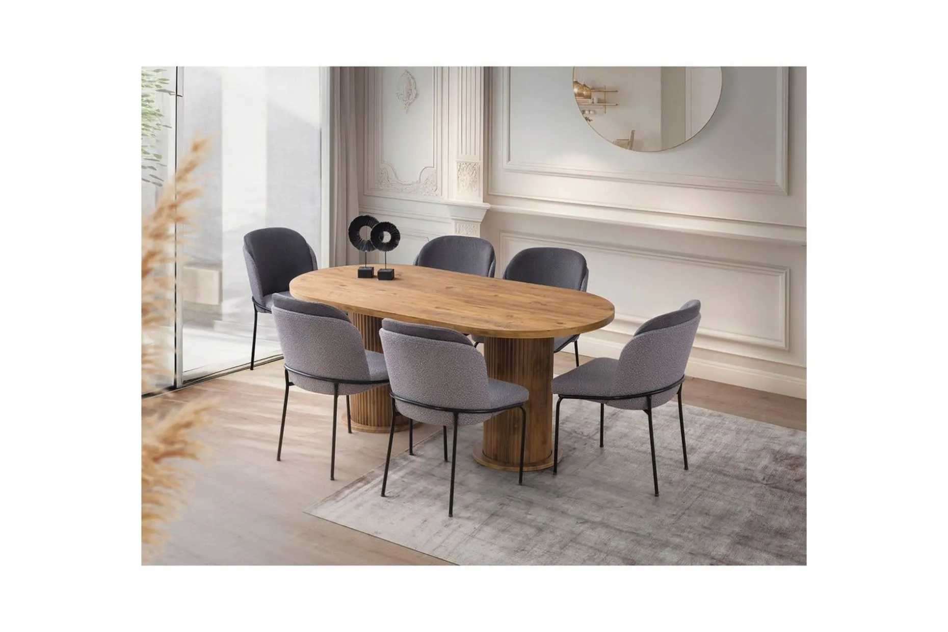 Babilas Matbord 180 cm Oval