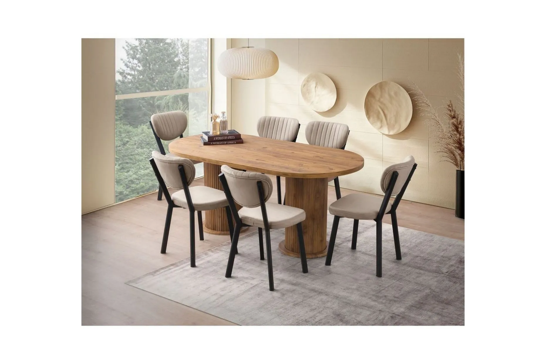 Babilas Matbord 180 cm Oval