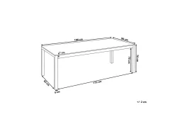 Bacoli Matbord Utomhus 180 cm
