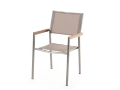 Bacoli Matgrupp Utomhus 220 cm + 8 Utestolar