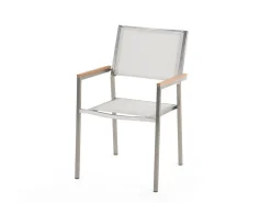 Bacoli Matgrupp Utomhus 180 cm + 6 Utestolar