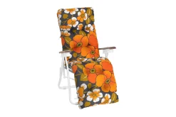 Baden Baden Stol, Orange-blommig 77B