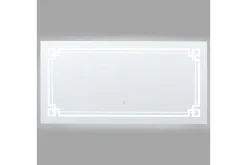 Badrumsspegel med LED Avranches