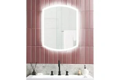Badrumsspegel med LED Beziers