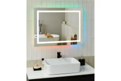 Badrumsspegel med LED Prenois