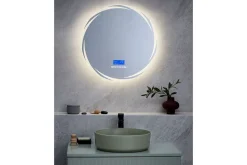 Badrumsspegel med LED Tanay