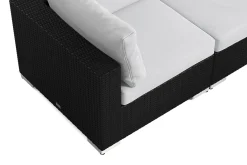 Bahamas utomhus hörnsoffa 5-sits vändbar med bord