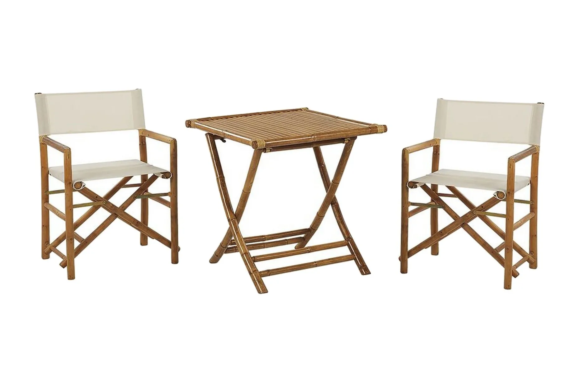 Balkongset vit/beige MOLISE/SPELLO