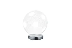 Ball LED bordslampa krom